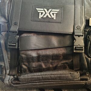 PXG Black and Gray Men's Backpack